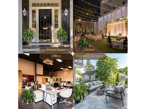 NeosCA Large Artificial Boston Fern