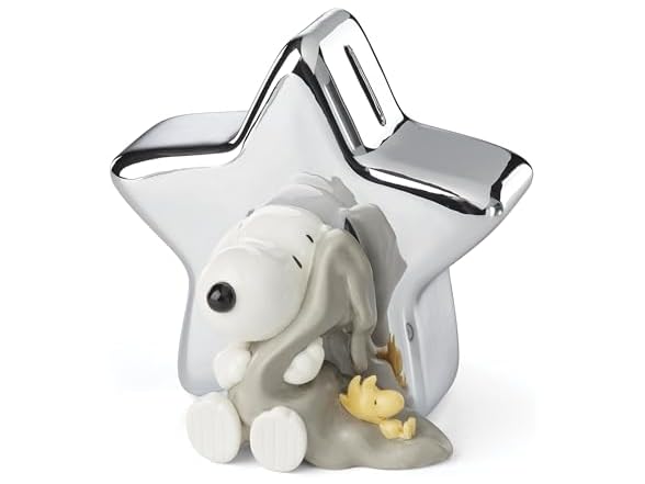 Reed And Barton Home Decor, Little Snoopy Coin Bank