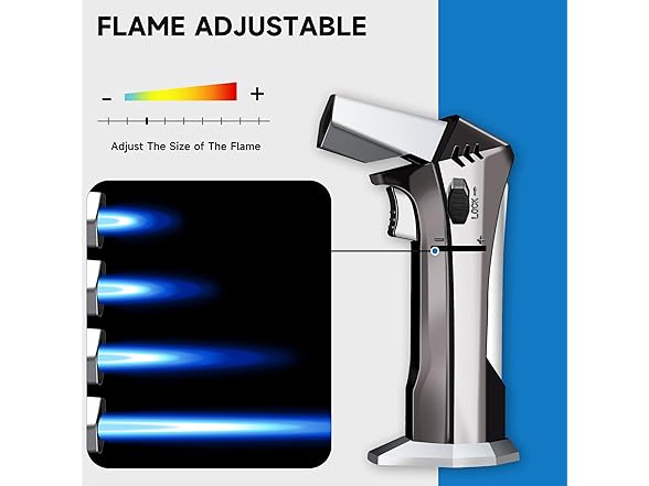 Kitchen Torch Adjustable Flame
