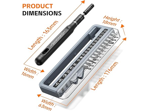 ANVANNA Small Precision Screwdriver Set