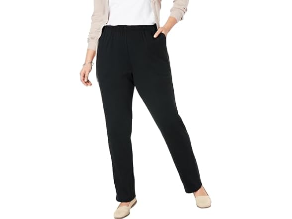 Woman Within Women (M) 7-day Straight-leg Pant