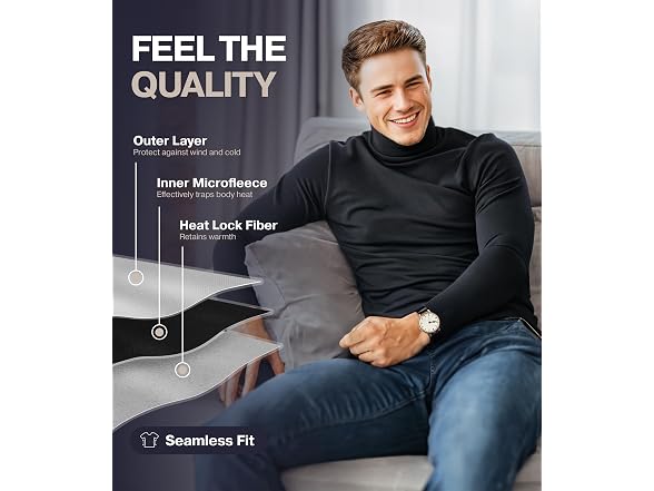 Thermajohn Mens Thermal Underwear Pants