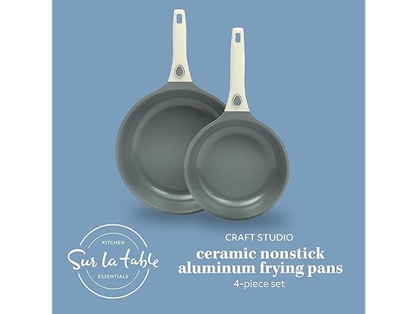 Sur La Table Kitchen Essentials Craft 8 and 10" Skillet Set