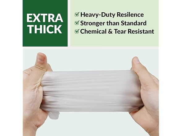 GORILLA SUPPLY Disposable Heavy Duty Vinyl Med