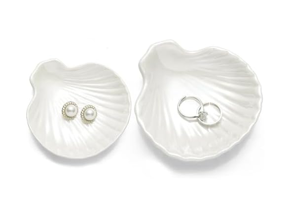 YZMICSTAR Shell Ring Trinket Dish