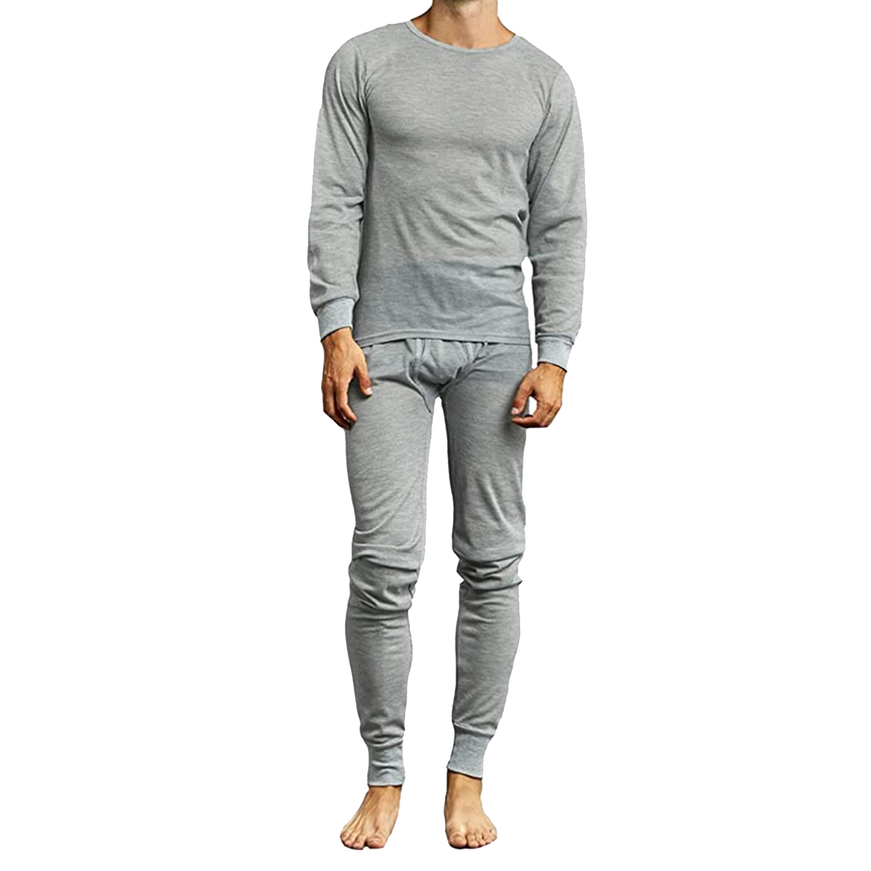 Asst Mens Winter Thermal Top & Bottom Set - Gallery 13