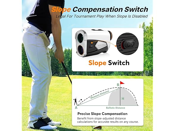 WOSPORTS Golf Rangefinder