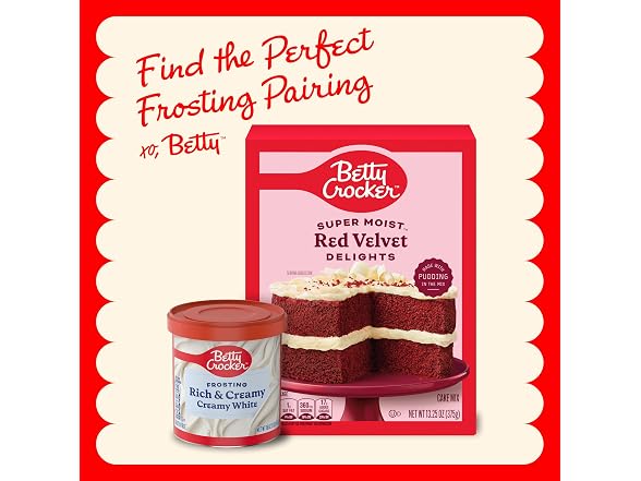 Betty Crocker Delights Super Moist Red