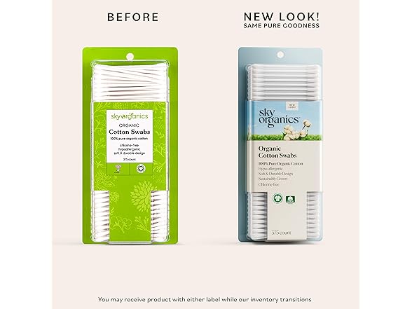 Sky Organics - Organic Cotton Swabs