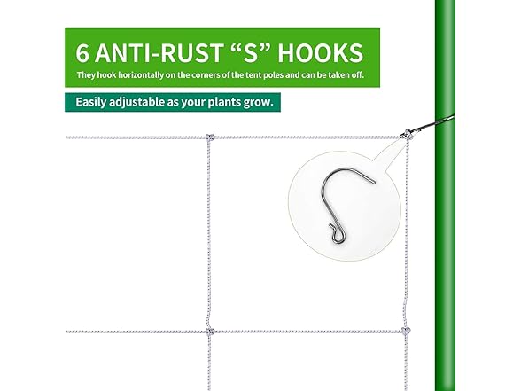 4x4' Elastic Trellis Net White