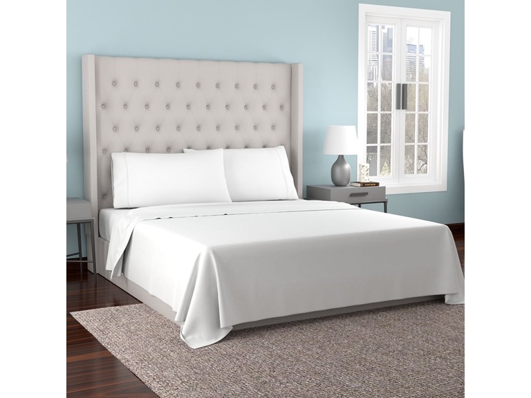 300TC Organic Cotton Percale Sheet Set - Gallery 9