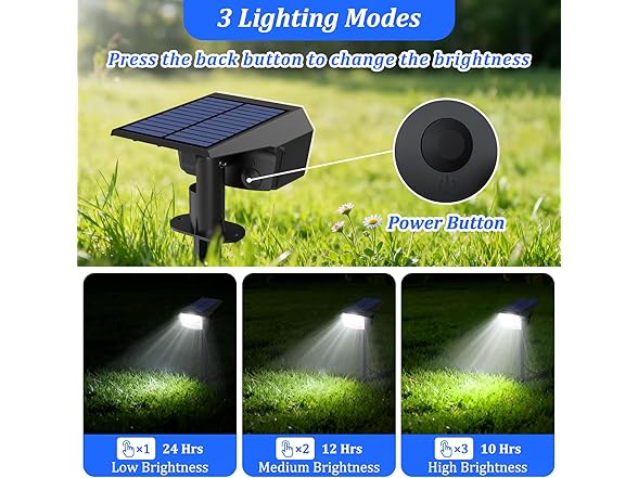 Sucolite 6-Pack Solar Spot Lights, Cool White