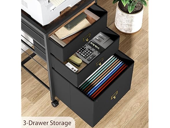 CuisinAid File Cabinet with 4 Drawer