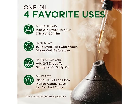 100% Pure Essential Oil 4 Fl