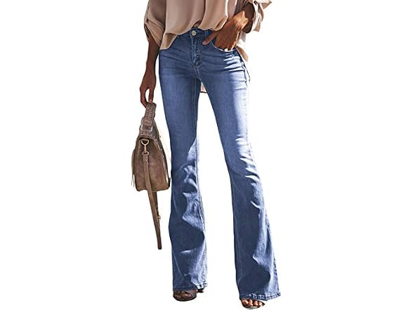 Sidefeel Women (6) Stylish Flare Jeans Bell Bottom