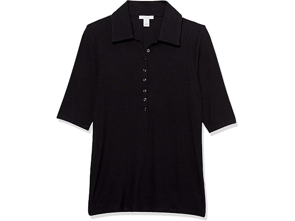 Amazon Essentials Women (XS) Daily Shirt Black