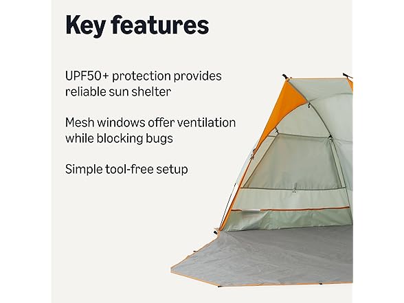 Amazon Basics Camping Sun Shelters 7 x 4 x 4ft