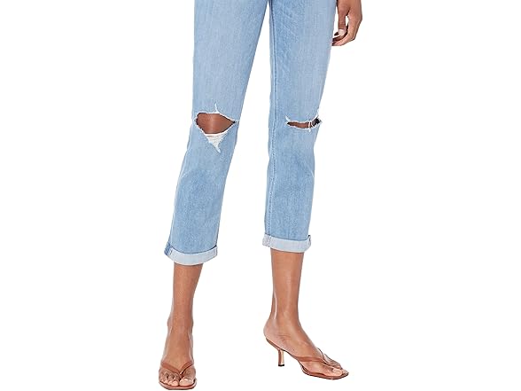 Paige Women (28) Brigitte Mid Rise Boyfriend Jeans