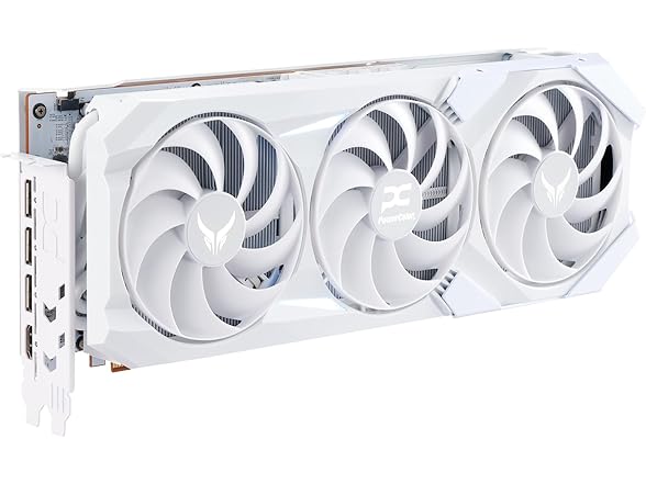 PowerColor Red Devil Spectral White AMD Radeon RX 9070 XT 16GB