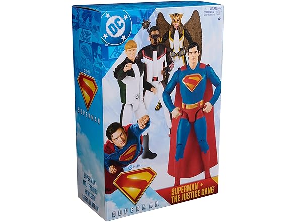 DC Comics 4PK Figure Set