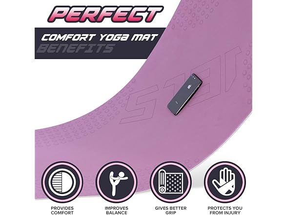JELS Yoga Mat - Purple