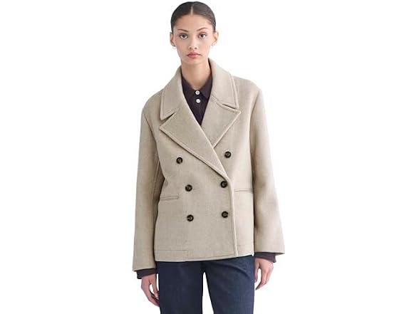 Everlane ReWool Short Peacoat - Gallery 2