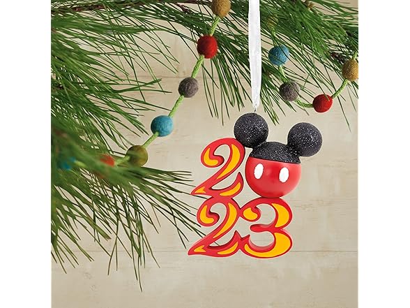Hallmark Disney Mickey Mouse Icon 2023 Christmas Ornament