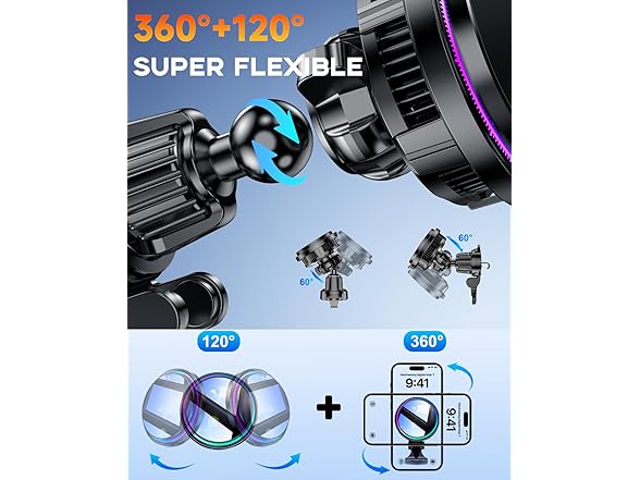 15W Magsafe Car Mount Charger - Gallery 9