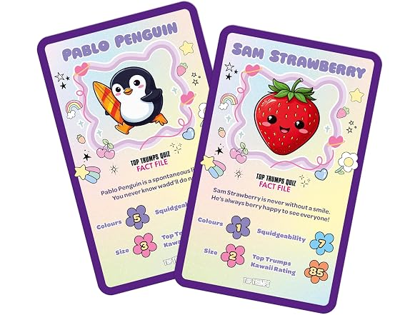 Top Trumps Card Game Kawaii Kuddlies 