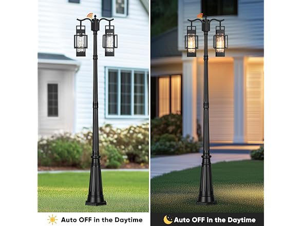 PARTPHONER Dusk to Dawn Outdoor Lamp
