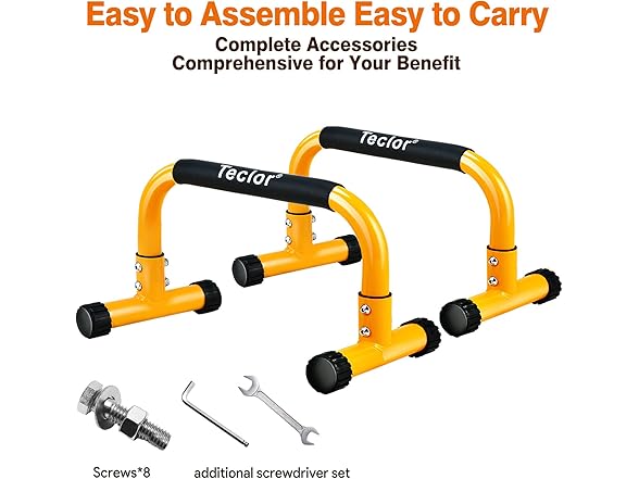 Heavy-Duty No Wobbling Parallel Bars