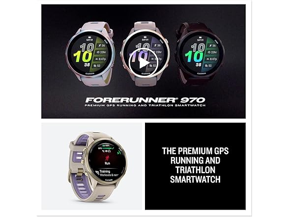 Garmin Forerunner 970 Smartwatch - Purple
