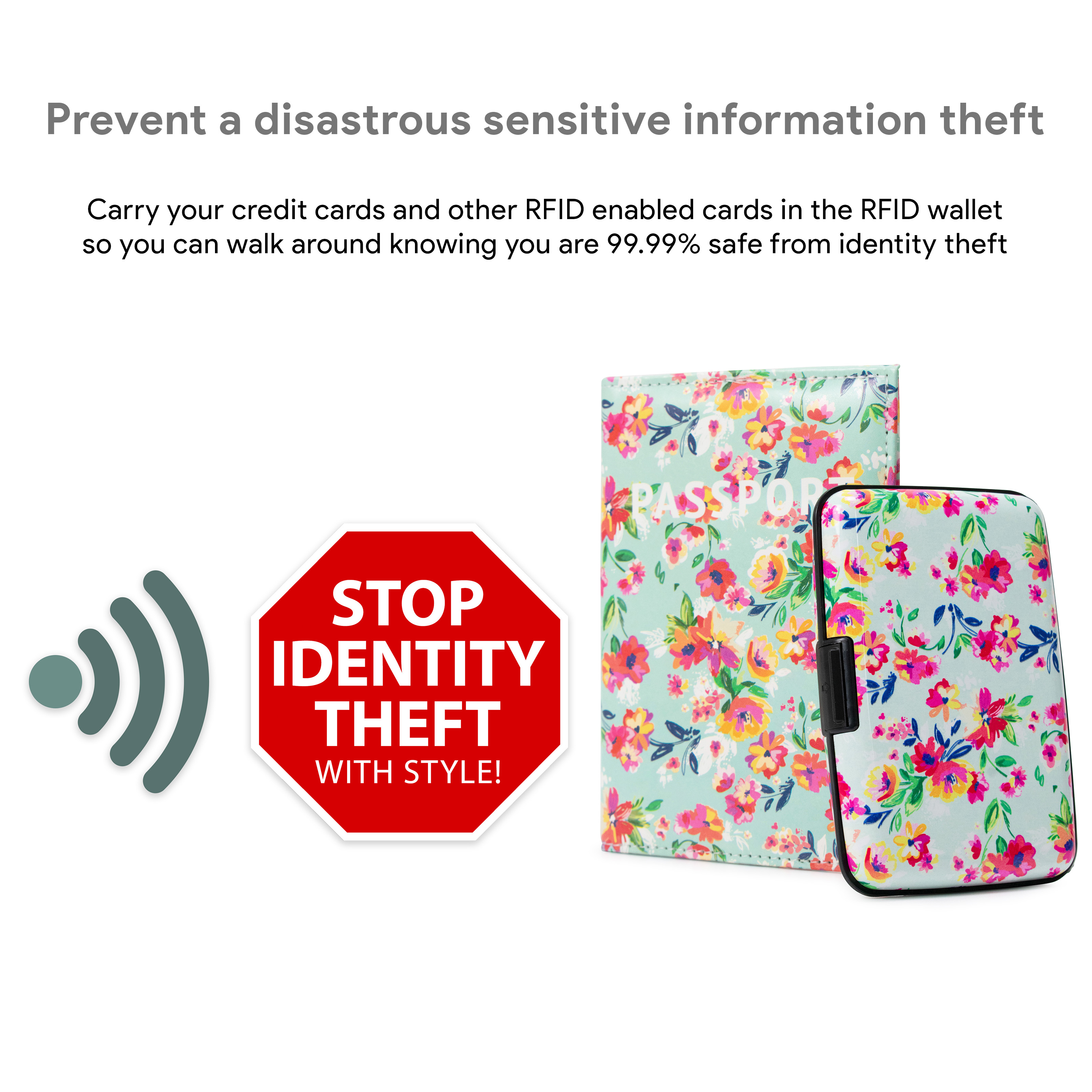 RFID Wallet & Passport Cover Set - Gallery 52