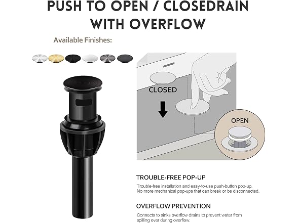 SOKA Stainless Steel Bathroom Faucet ORB