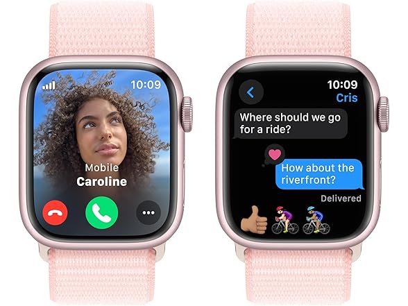 (NEW) Apple Watch Series 9 [GPS + Cellular] Smartwatch (Brown Box)