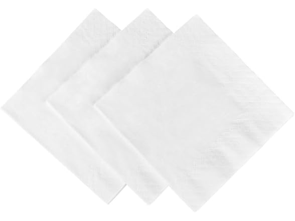 Bluesky Trading Cocktail Napkins White Case of