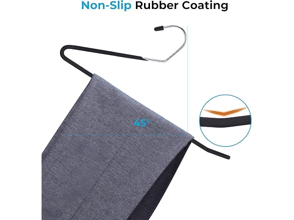 CROS 20 Pack Non-Slip Pants Hangers