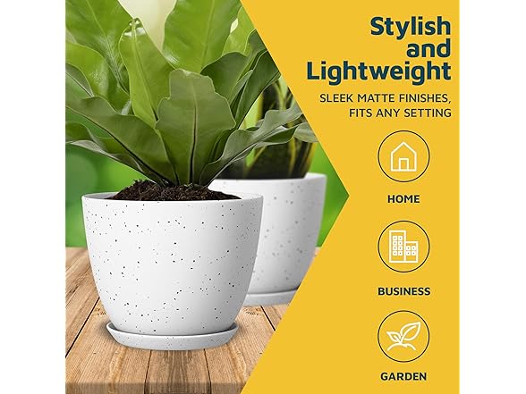 Lifemaster Plant Pots 5 Pack