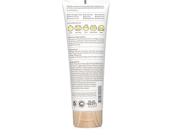 Baby Bum Everyday Lotion