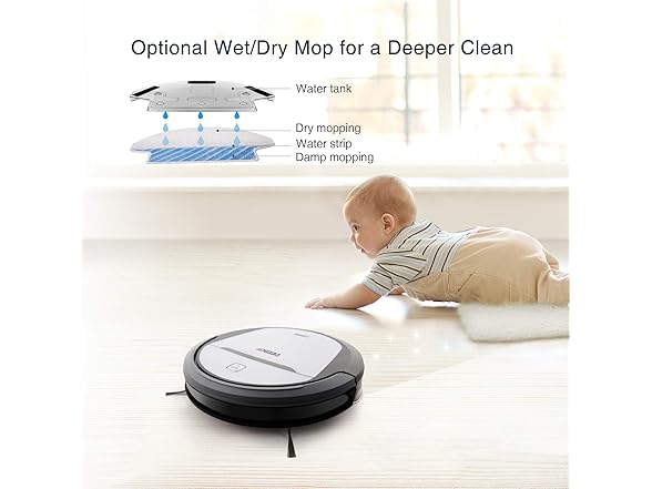 ECOVACS Deebot M80 Pro Robot VacMop Cleaner - Gallery 2