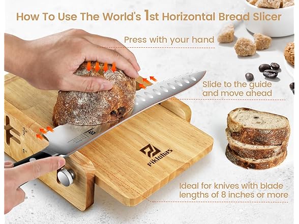 Bread Slicer with Bread Knife