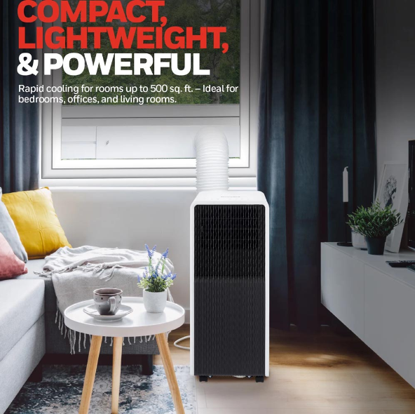 Honeywell HX2CESAWG8 8,000BTU Portable AC w/Fan+DH - Gallery 11
