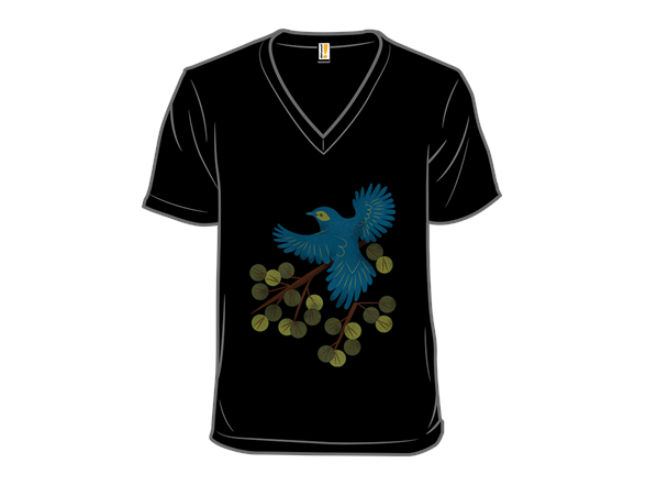 Bird perched on the branch