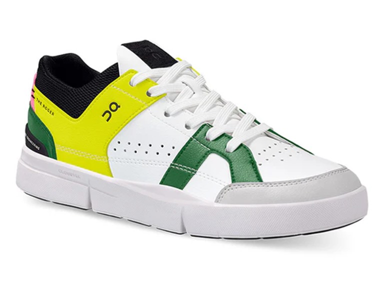 On Running 48.99371 5 On Running The Roger Clubhouse Women's Shoes Yellow/White Yellow/White