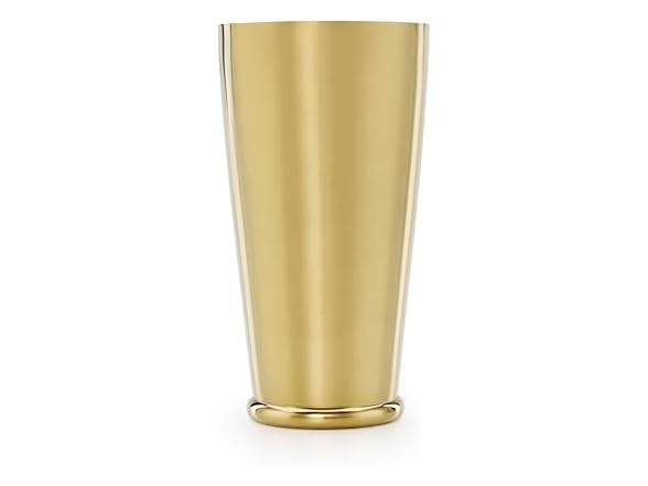 Barfly Cocktail Shaker with Weighted Bottom, Gold