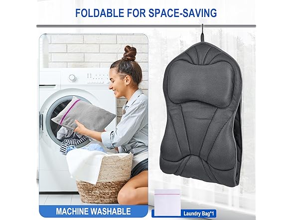 snlewrtu full body bath pillow