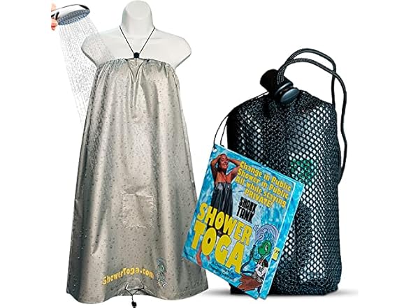 Shower Toga Privacy Garment, Plus Size