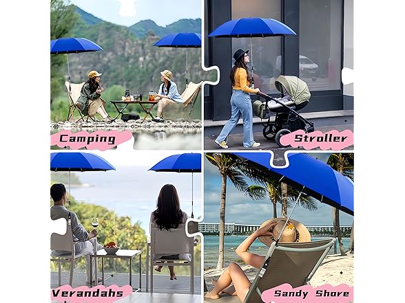 H2ONDBQF 42 Patio Umbrella Umbrellas for Rain