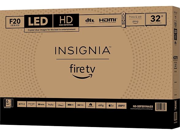 INSIGNIA 32" Class F20 Series Smart HD Fire TV