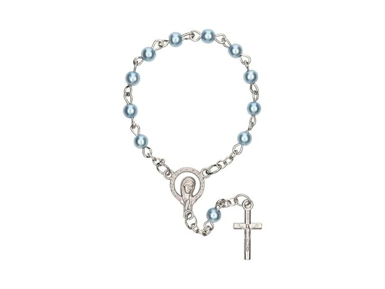 Autom One Decade Rosary Bead Bracelets, 12-Count